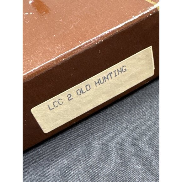 Set Of 5 Clover Leaf Fox Hunting Square Cork Base Coasters Vintage Style - Picture 2 of 11